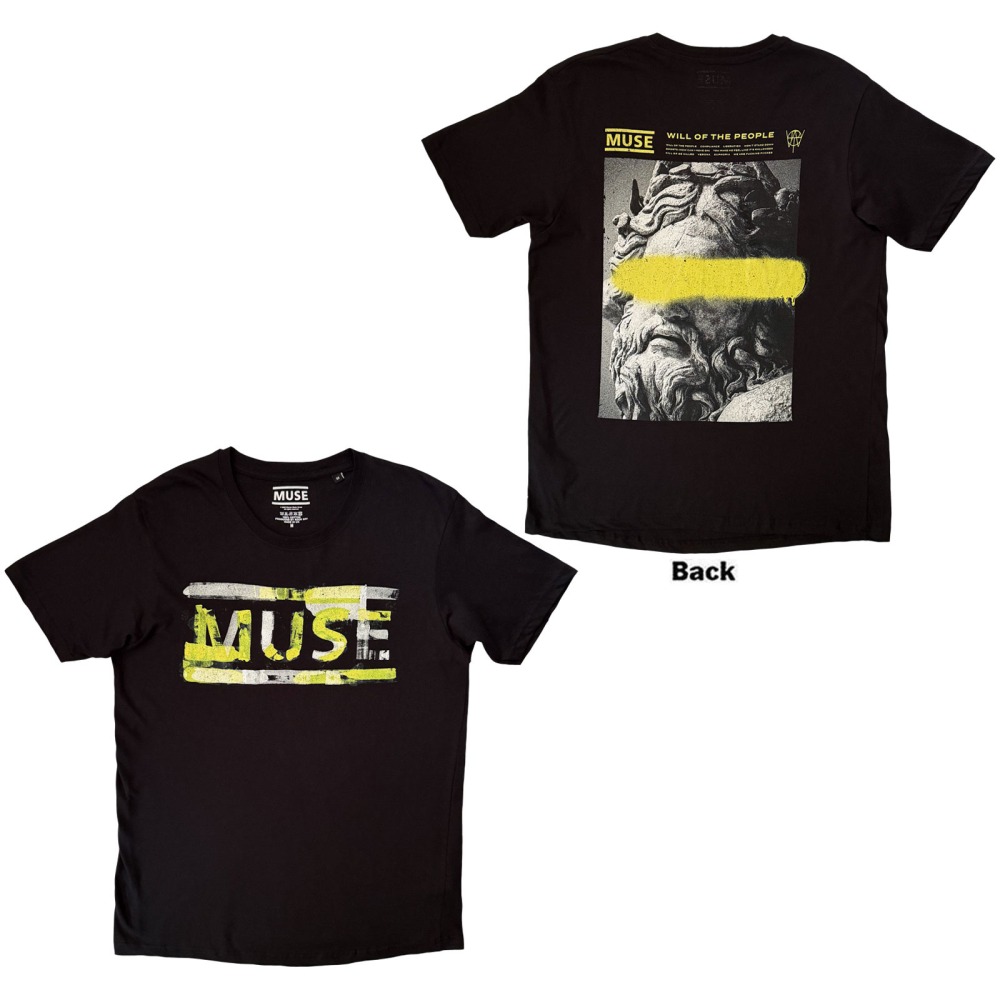 Muse - Will Of The People Mens Tshirt - Black